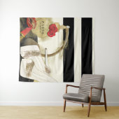 Paris Parfum Parfum Rozen Hakken & Lippenstift Wandkleed (In Situ (horizontaal))