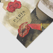 Paris Parfum Parfum Rozen Hoge Hakken & Lippenstif Tissuepapier (Detail)