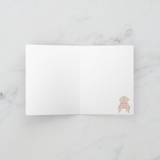 Paris Paris Royal Pink de la Queen's Chair Kaart (Binnen)