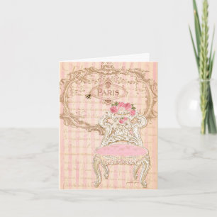 Paris Paris Royal Pink de la Queen's Chair Kaart