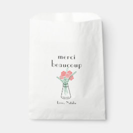 Paris Party Favor Bag Bedankzakje