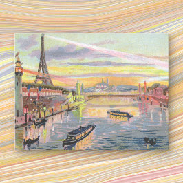 Paris Pastel Briefkaart