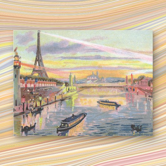 Paris Pastel Briefkaart