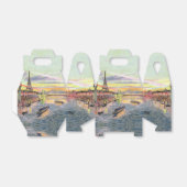 Paris Pastel Favoriet Box Bedankdoosjes (Uitgevouwen)