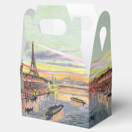 Paris Pastel Favoriet Box Bedankdoosjes (Geopend)