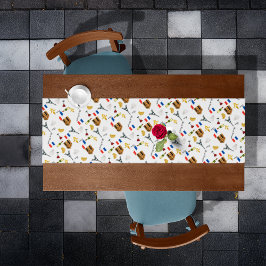 Paris Pattern Medium Tafelloper