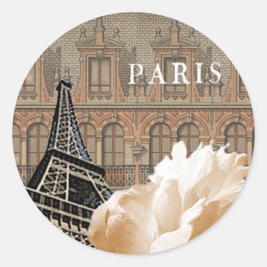 Paris Peony stickers (Voorkant)