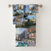 Paris Photo Collage Bad Handdoek (Insitu)