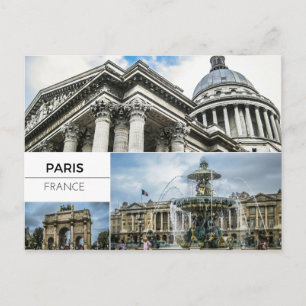 Paris Photo Collage Briefkaart