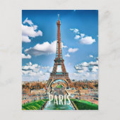 Paris Photo Vintage Briefkaart (Voorkant)