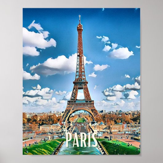 Paris Photo Vintage Poster (Voorkant)