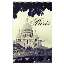 Paris Photography Montmartre Sacré-Coeur Fotokunst Kalender