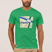 Paris Pigalle Metro T-shirt (Voorkant)