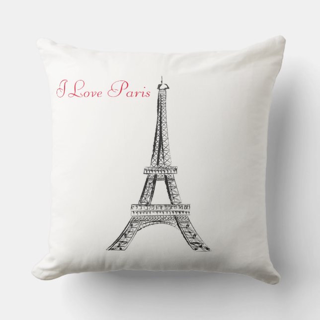 Paris Pillow Kussen (Voorkant)