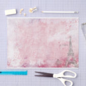Paris Pink  Distressed Tissue Paper Tissuepapier (Craft)