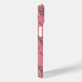 Paris Pink Eiffel Tower Case-Mate iPhone Case (Achterkant / Rechts)