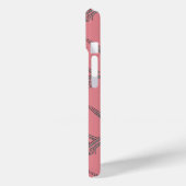Paris Pink Eiffel Tower Case-Mate iPhone Case (Achterkant / Links)
