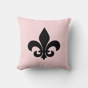 Paris Pink Fleur de Lis Kussen