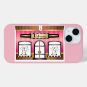 Paris Pink French Patisserie Case-Mate iPhone Case (Achterkant (horizontaal))