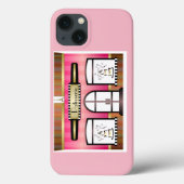 Paris Pink French Patisserie Case-Mate iPhone Case (Achterkant)