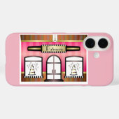 Paris Pink French Patisserie Case-Mate iPhone Case (Achterkant (horizontaal))