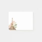 Paris Pink Rose  Romantic Post-it Notes (Voorkant)