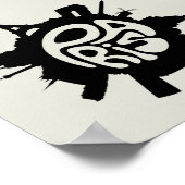 Paris Planet Typography poster (Hoek)