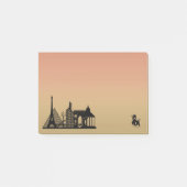 Paris' poedelnotities post-it® notes (Voorkant)