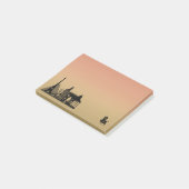 Paris' poedelnotities post-it® notes (Schuin)