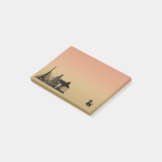 Paris' poedelnotities post-it® notes (Schuin)