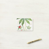 Paris Polyphylla Smith Flower Floral Post-it® Notes (Op bureau)