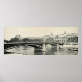 Paris Pont Bridge Poster (Voorkant)