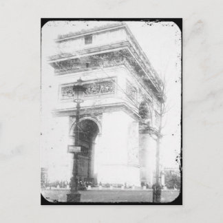 Paris Post Card, Arc de Triomphe, B&W Briefkaart