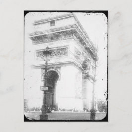 Paris Post Card, Arc de Triomphe, B&W Briefkaart
