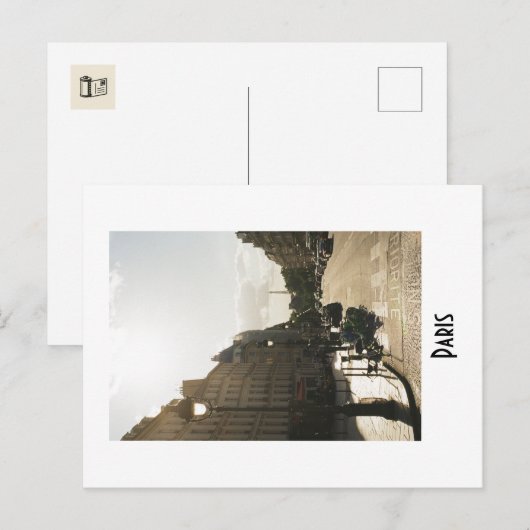 Paris Postcard Briefkaart (Voorkant / Achterkant)