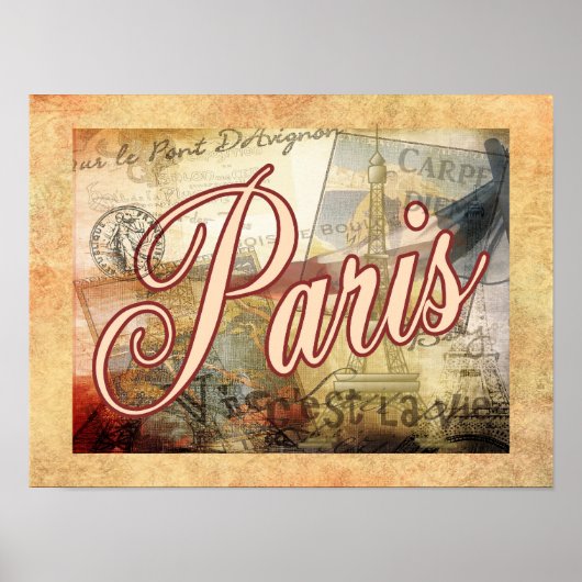 Paris Poster (Voorkant)