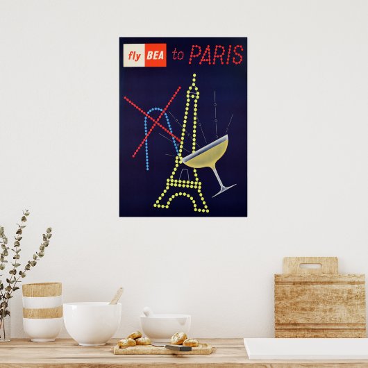 PARIS POSTER (Keuken)