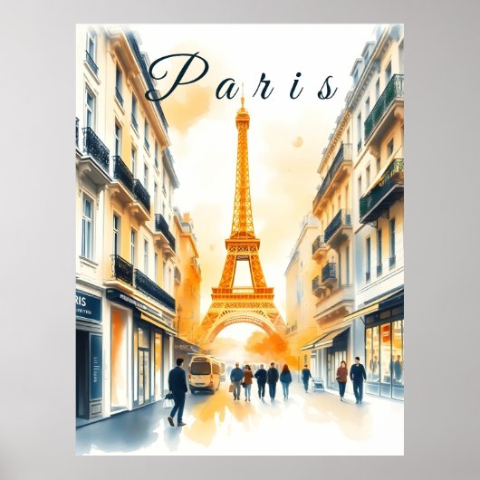 Paris Poster (Voorkant)