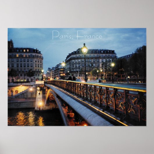 Paris Poster Print (Voorkant)