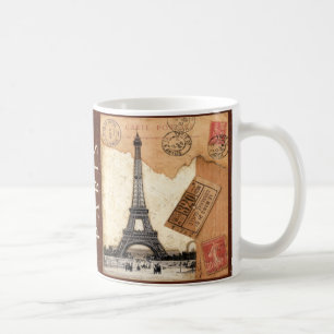 Paris Postmark Koffiemok