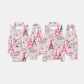 Paris Promenade Bedankdoosjes (Uitgevouwen)