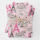 Paris Promenade Inpakpapier Vel (In situ)