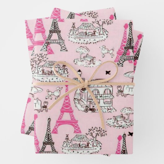 Paris Promenade Inpakpapier Vel (In situ)