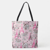 Paris Promenade Tote Bag (Voorkant)