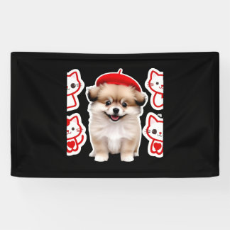 Paris Pup & Kat Crew – Schattigee Berethond en -ka Spandoek