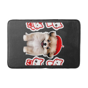 Paris Pup & Kitty Crew � Cute Beret Hond en Kat Badmat