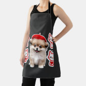 Paris Pup & Kitty Crew � Cute Beret Hond en Kat Schort (Insitu)