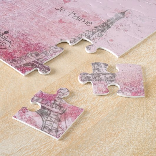 Paris Puzzle Legpuzzel (Zijkant)