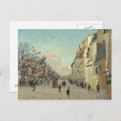 Paris, Quai de Bercy, Snow Effect, c.1873-74 Briefkaart (Voorkant / Achterkant)