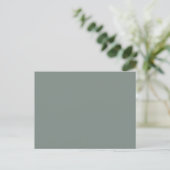 Paris Rain Glossy Briefkaart voor speciale boodsch (Staand voorkant)